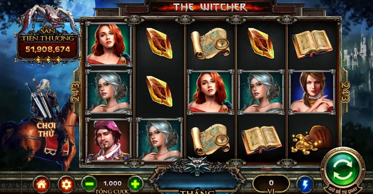 Chinh Phục Thế Giới Thợ Săn Cùng Nổ Hũ Witcher Wild Hunt Tại Go88