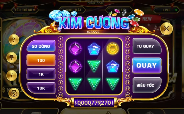 Chinh Phục Kho Báu Với Minigame Kim Cương Tại Go88 Đẳng Cấp
