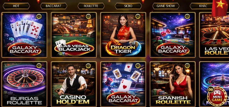 Sảnh Trò Chơi LiveStream Casino Go88 Với Tỷ Lệ Thưởng Cực Khủng