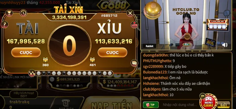 Khám Phá Thế Giới Đỉnh Cao Tài Xỉu Livestream Tại Go88